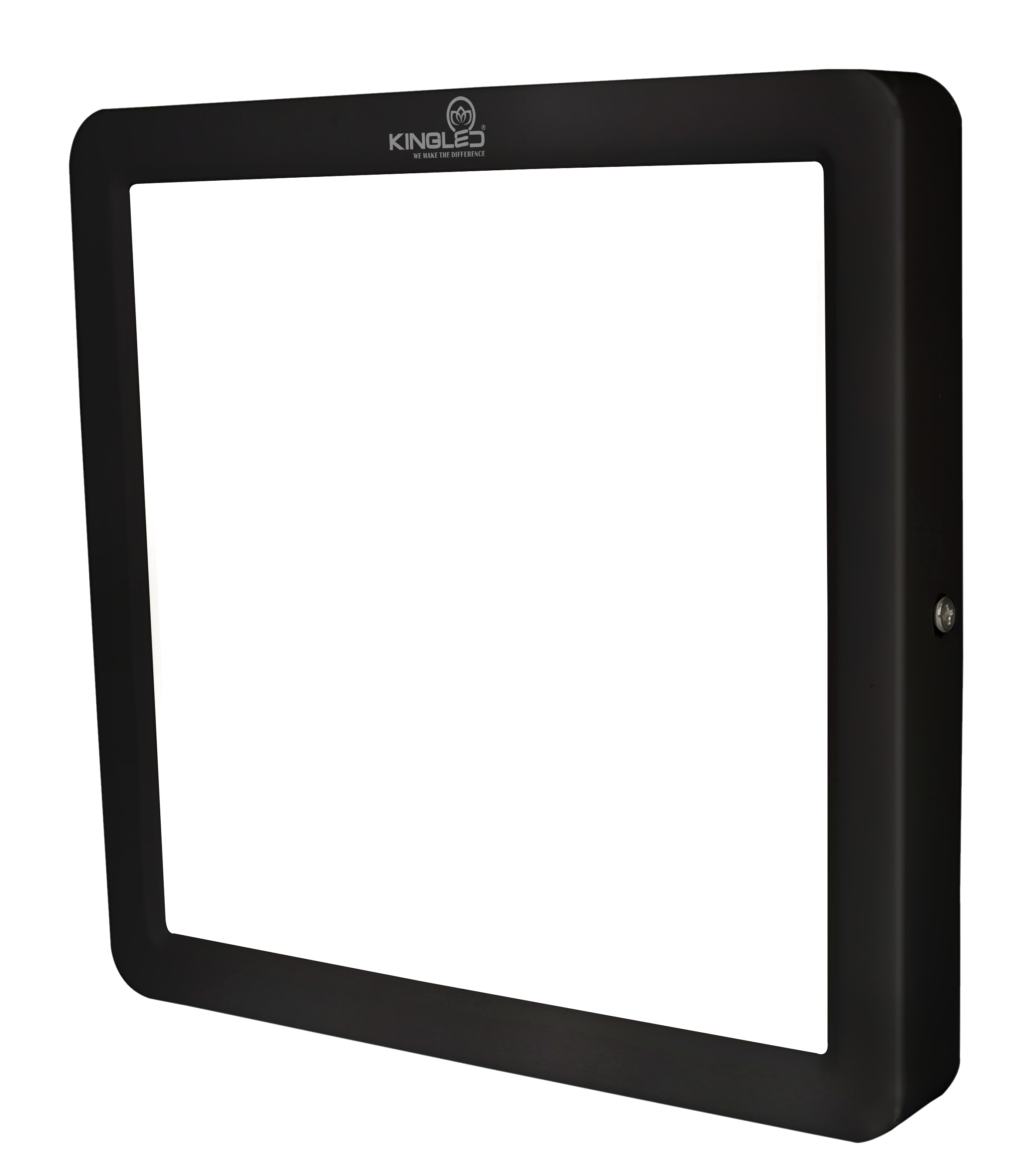 Đèn led ốp trần Moonstone 30W, kích thước d300x28mm, vuông, chip Samsung, vỏ đen